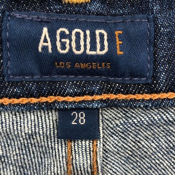 Agolde Sophie Crop Skinny Distressed Jeans size 28 - Picture 5 of 16
